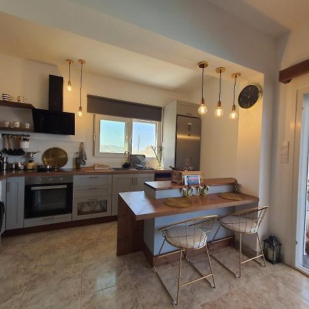 Tramonto Luxury Villa No2 - Breathtaking Sunset View 弗伊尼基昂 外观 照片