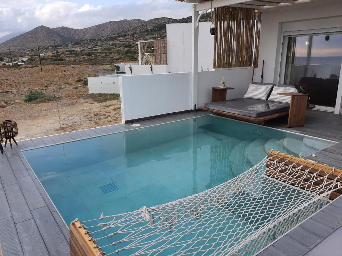 Tramonto Luxury Villa No2 - Breathtaking Sunset View 弗伊尼基昂 外观 照片