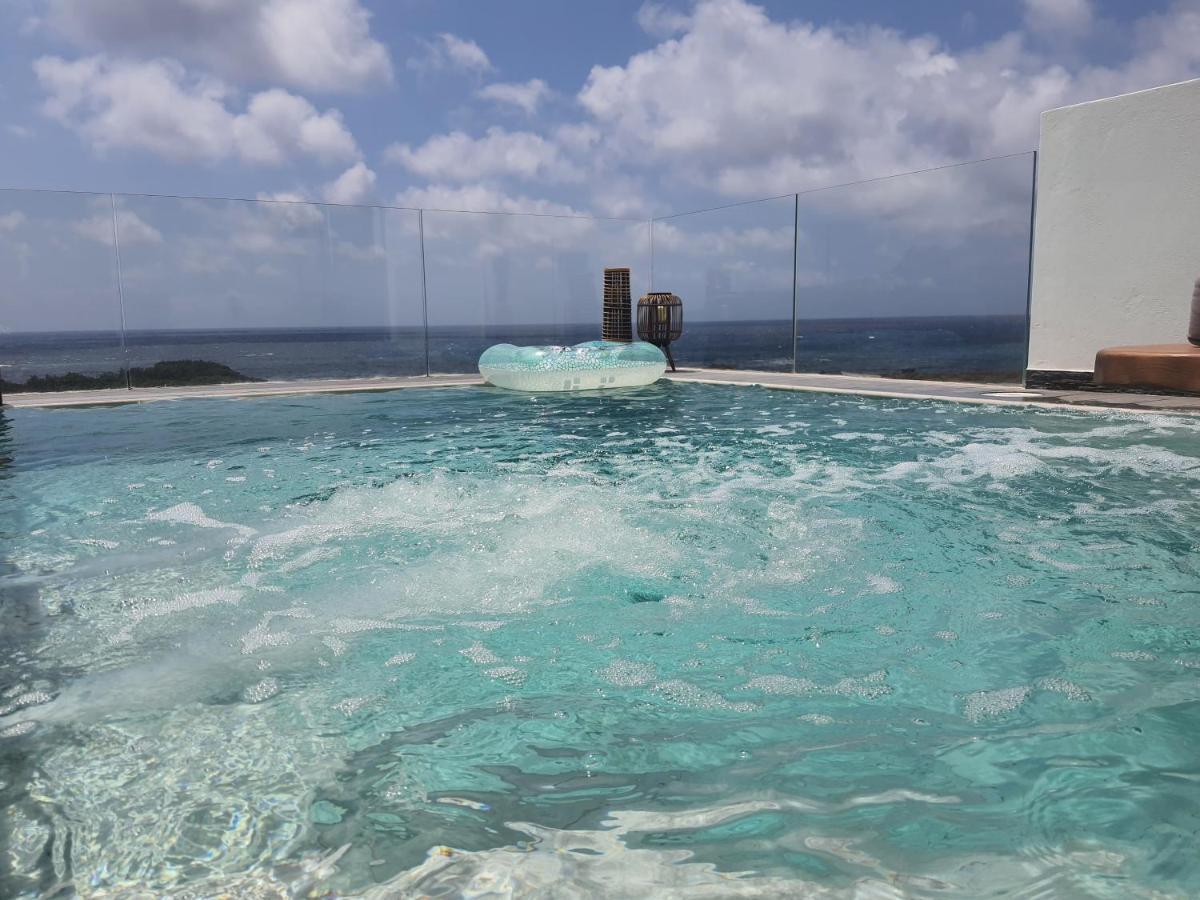 Tramonto Luxury Villa No2 - Breathtaking Sunset View 弗伊尼基昂 外观 照片