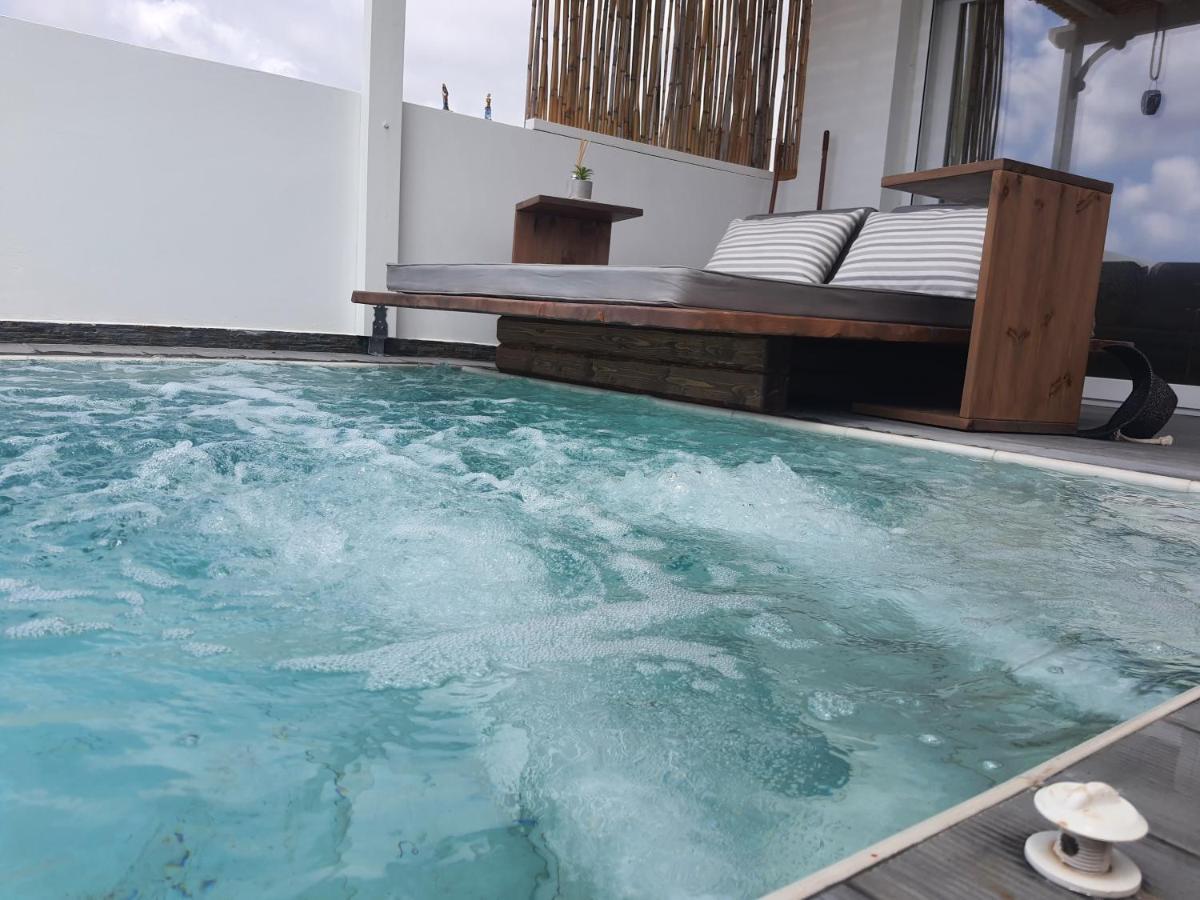 Tramonto Luxury Villa No2 - Breathtaking Sunset View 弗伊尼基昂 外观 照片