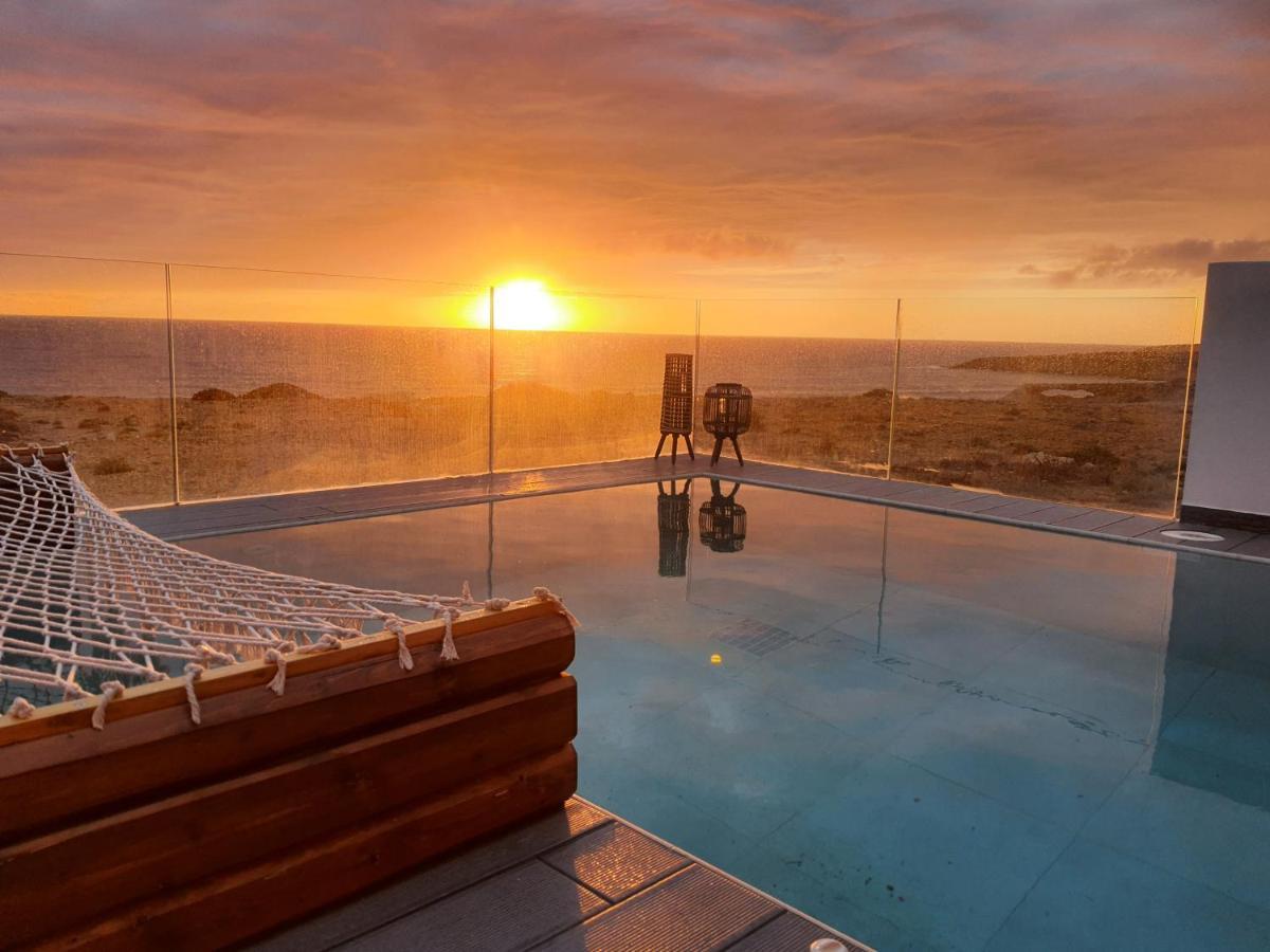 Tramonto Luxury Villa No2 - Breathtaking Sunset View 弗伊尼基昂 外观 照片