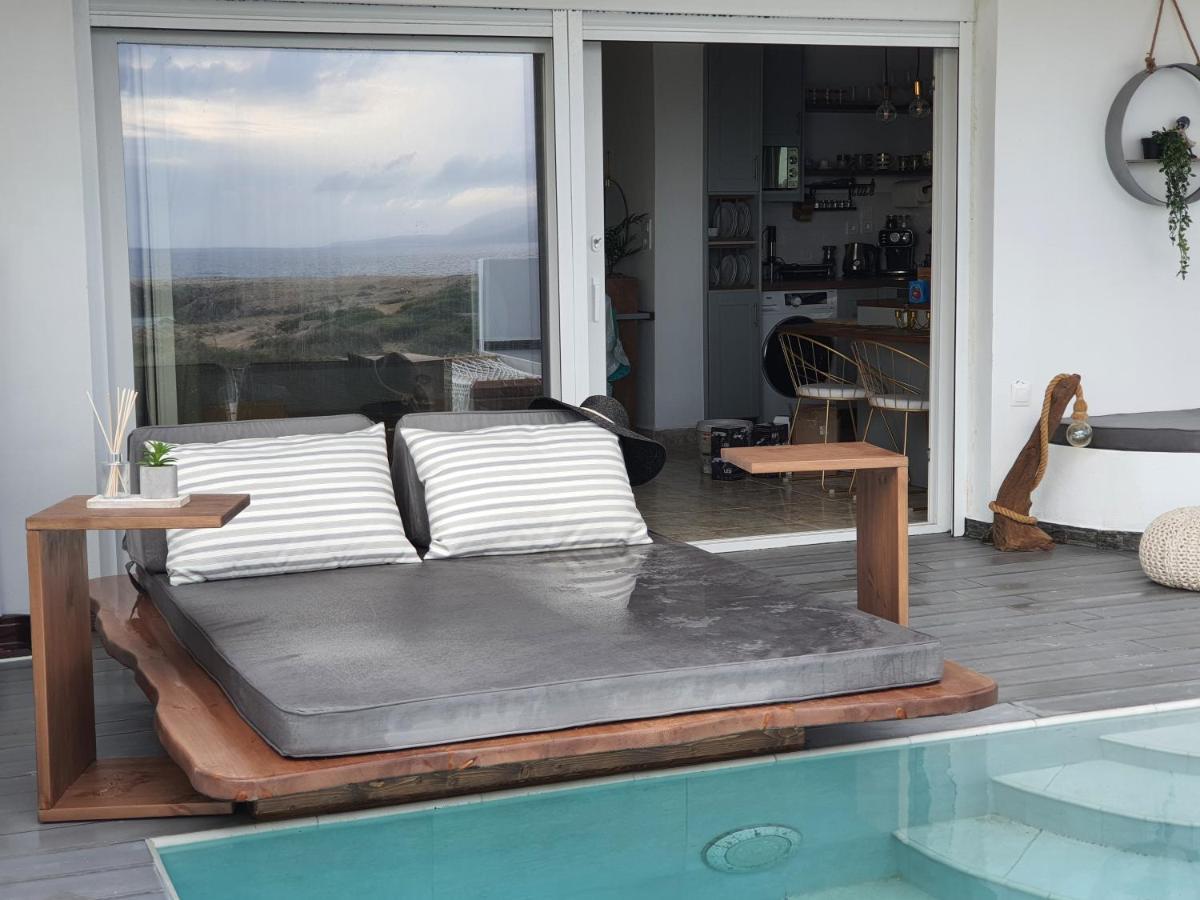 Tramonto Luxury Villa No2 - Breathtaking Sunset View 弗伊尼基昂 外观 照片