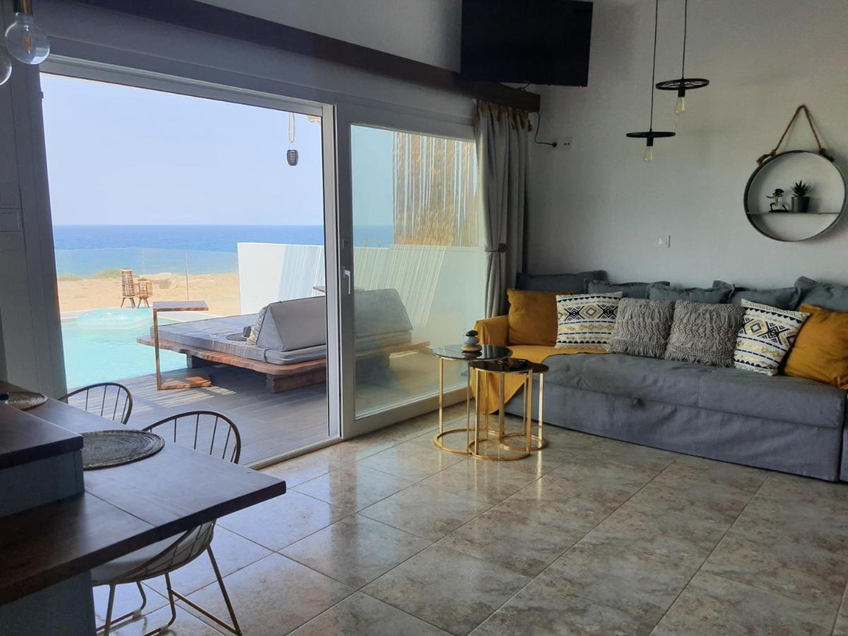 Tramonto Luxury Villa No2 - Breathtaking Sunset View 弗伊尼基昂 外观 照片