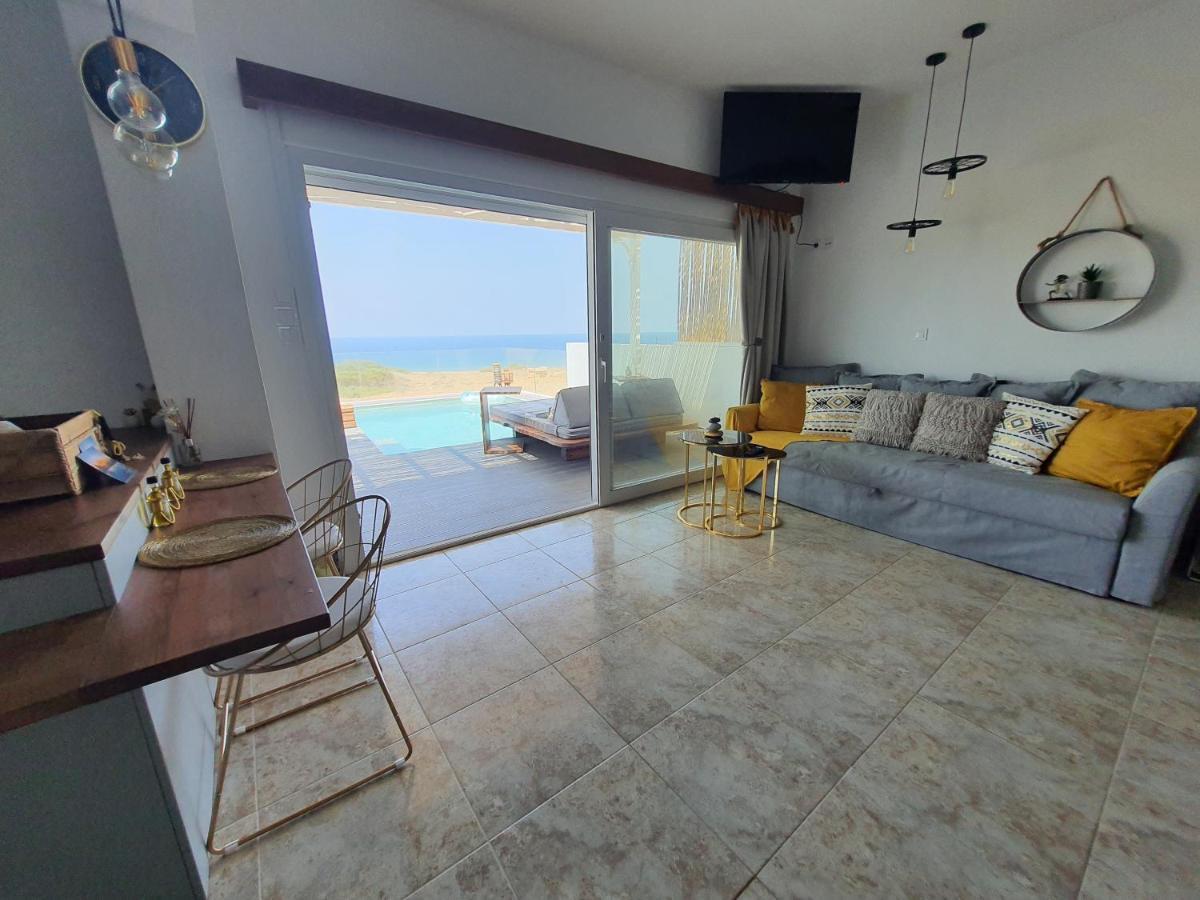 Tramonto Luxury Villa No2 - Breathtaking Sunset View 弗伊尼基昂 外观 照片