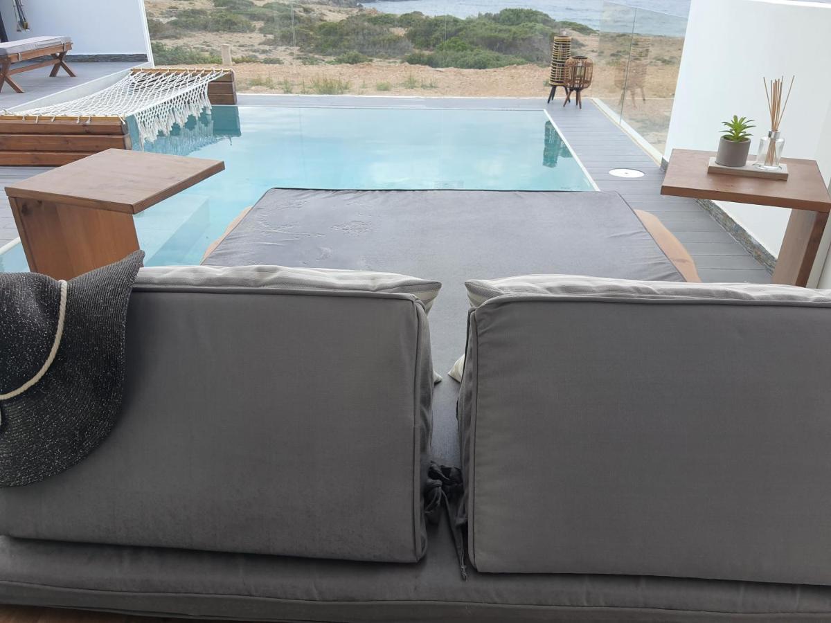 Tramonto Luxury Villa No2 - Breathtaking Sunset View 弗伊尼基昂 外观 照片