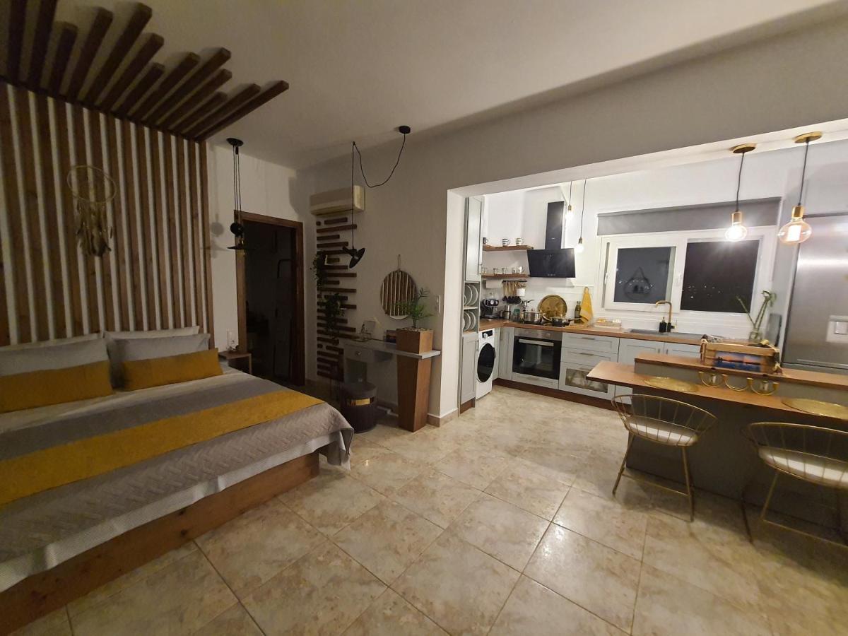 Tramonto Luxury Villa No2 - Breathtaking Sunset View 弗伊尼基昂 外观 照片