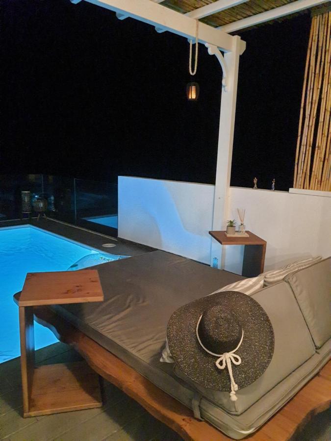 Tramonto Luxury Villa No2 - Breathtaking Sunset View 弗伊尼基昂 外观 照片