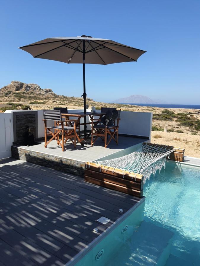 Tramonto Luxury Villa No2 - Breathtaking Sunset View 弗伊尼基昂 外观 照片